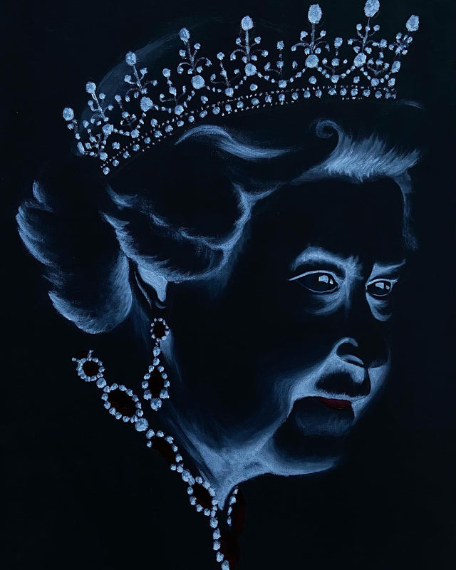“The Queen” Queen Elizabeth Memorial Print (unframed)