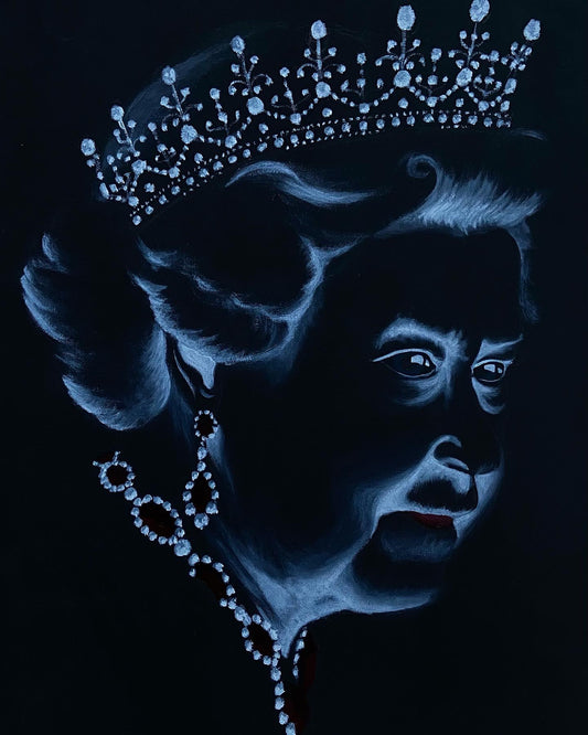 “The Queen” Queen Elizabeth Memorial Print (unframed)