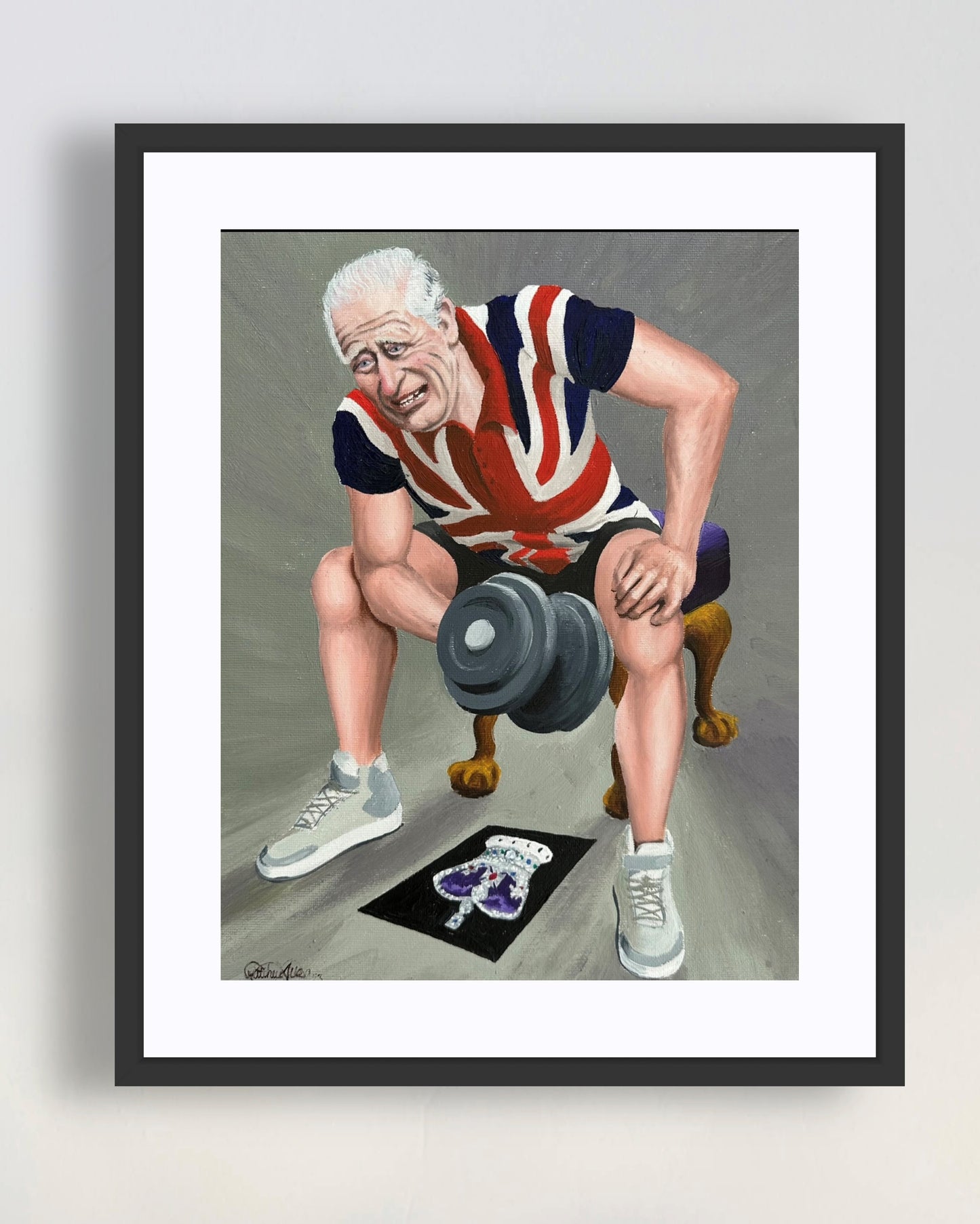 "Eyes on the Prize" Coronation Print (unframed)