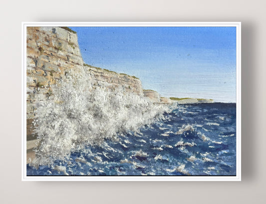Postcard From The Deans: Undercliff Waves