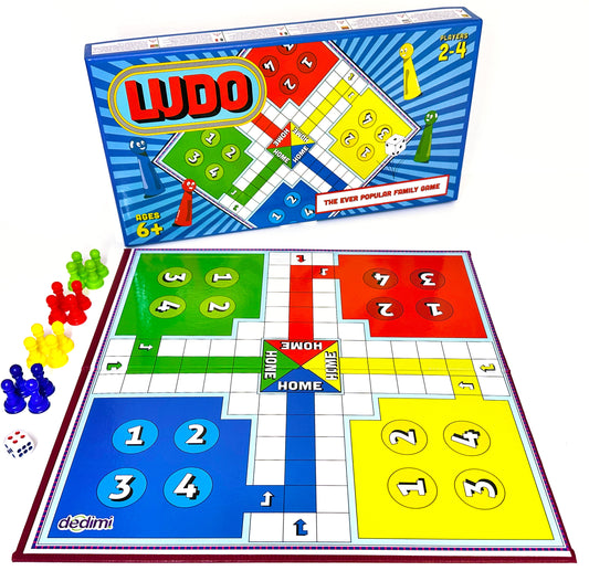 Ludo Board Game Set 14” | Traditional board games for kids | Family board games