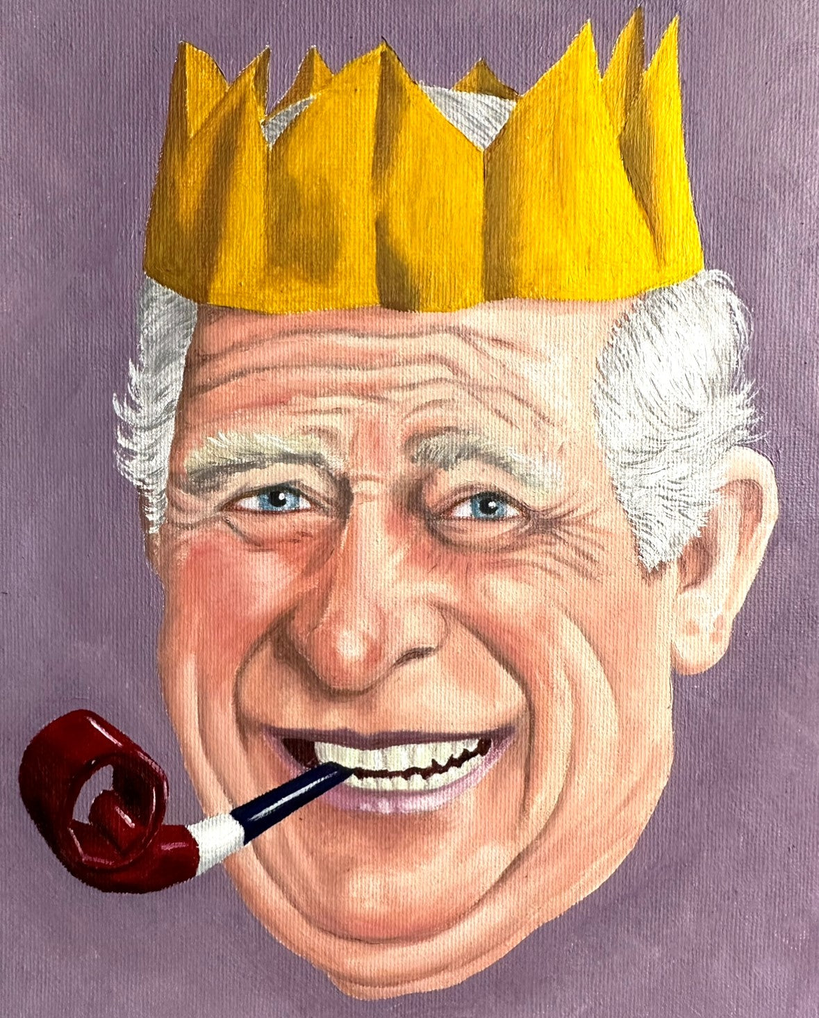 "Party Like a King" Coronation Print (unframed)
