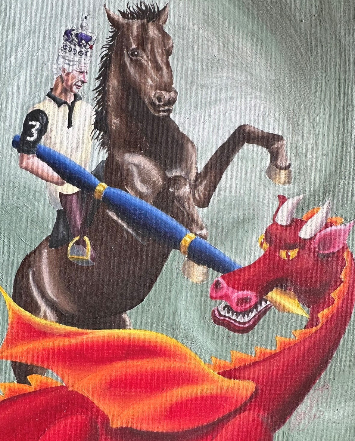 "Slayer" Coronation Print (unframed)