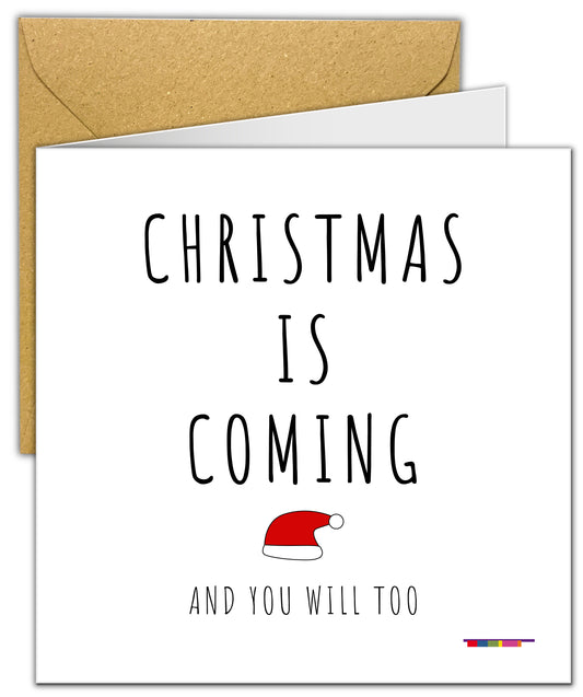 Rude Funny Christmas Cards - For Him Her Boyfriend Girlfriend Husband Wife