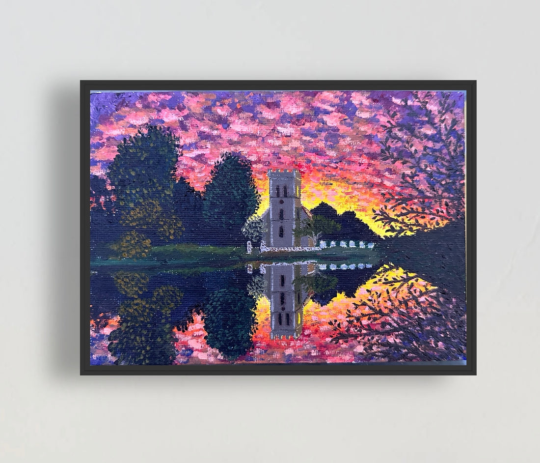 
Postcard From The Deans: Sunrise over Falmer Pond