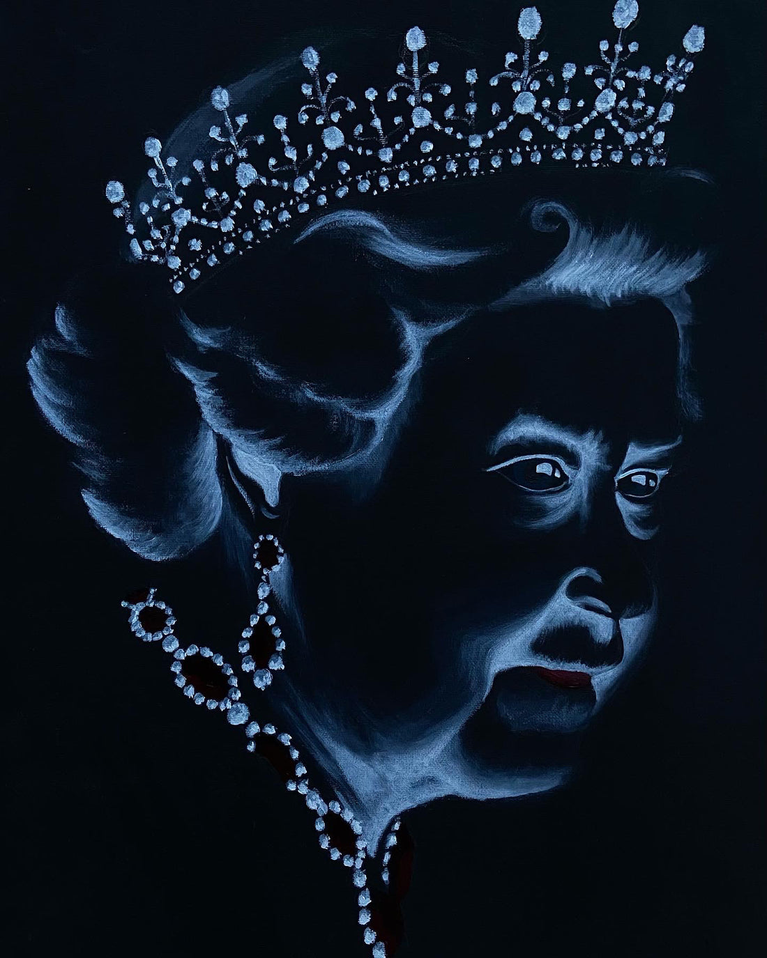 
“The Queen” Queen Elizabeth Memorial Print (unframed)