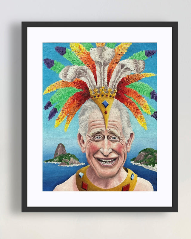 
"Carnival King" Coronation Print (unframed)