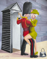 “Dance Like the Guards aren’t Watching” Queen Elizabeth Memorial Print (unframed)