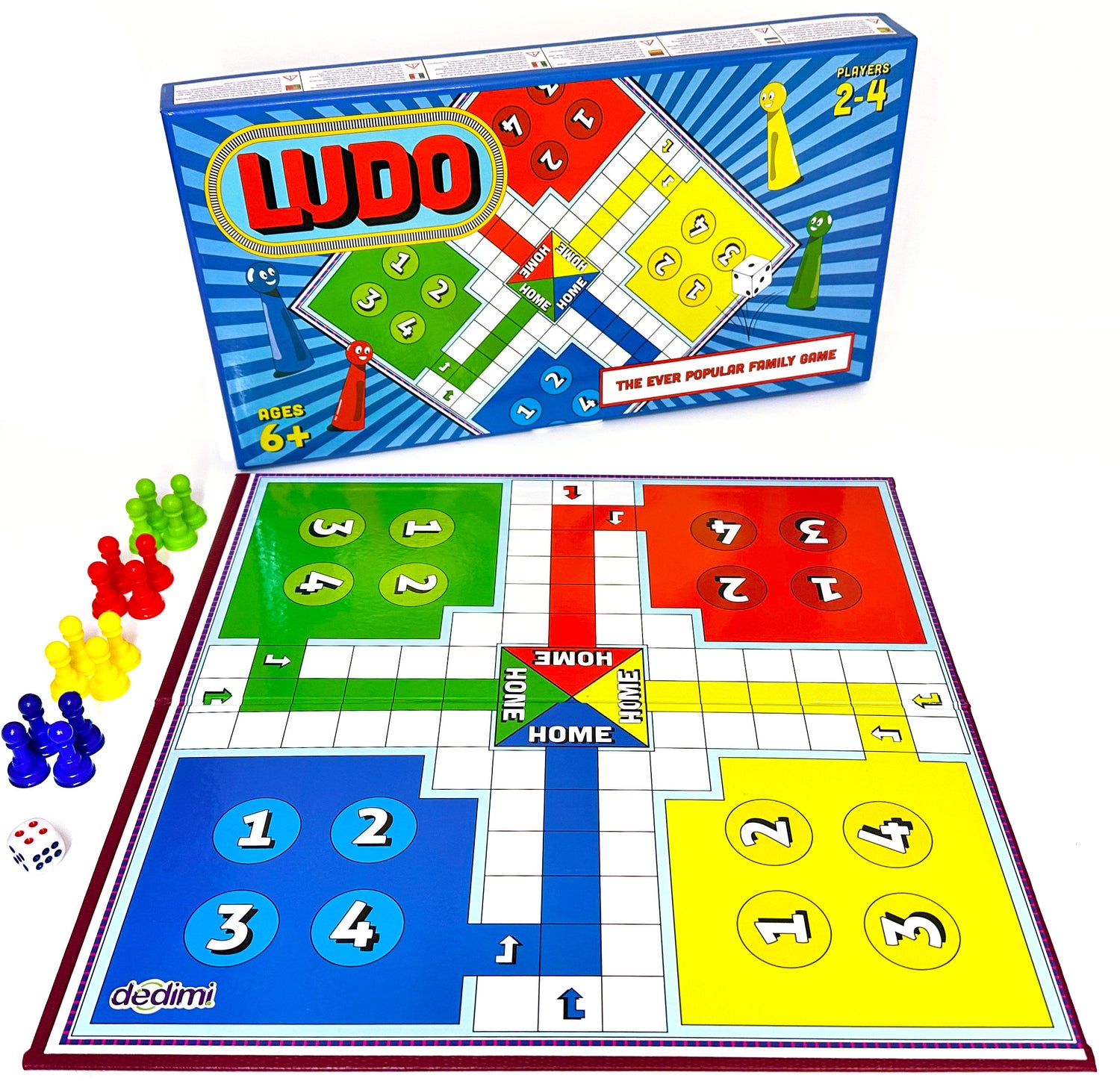 Ludo Board Game Set 14” | Traditional board games for kids | Family board  games