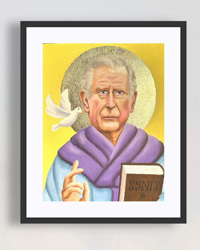
"Saint Charles" Coronation Print (unframed)