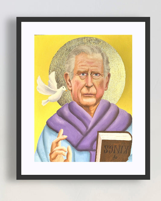 "Saint Charles" Coronation Print (unframed)