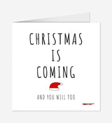 Rude Funny Christmas Cards - For Him Her Boyfriend Girlfriend Husband Wife