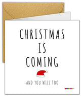 Rude Funny Christmas Cards - For Him Her Boyfriend Girlfriend Husband Wife